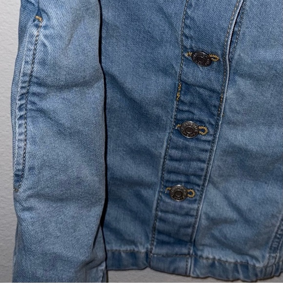 Cat & Jack Light Blue Denim Dress - Picture 3 of 6